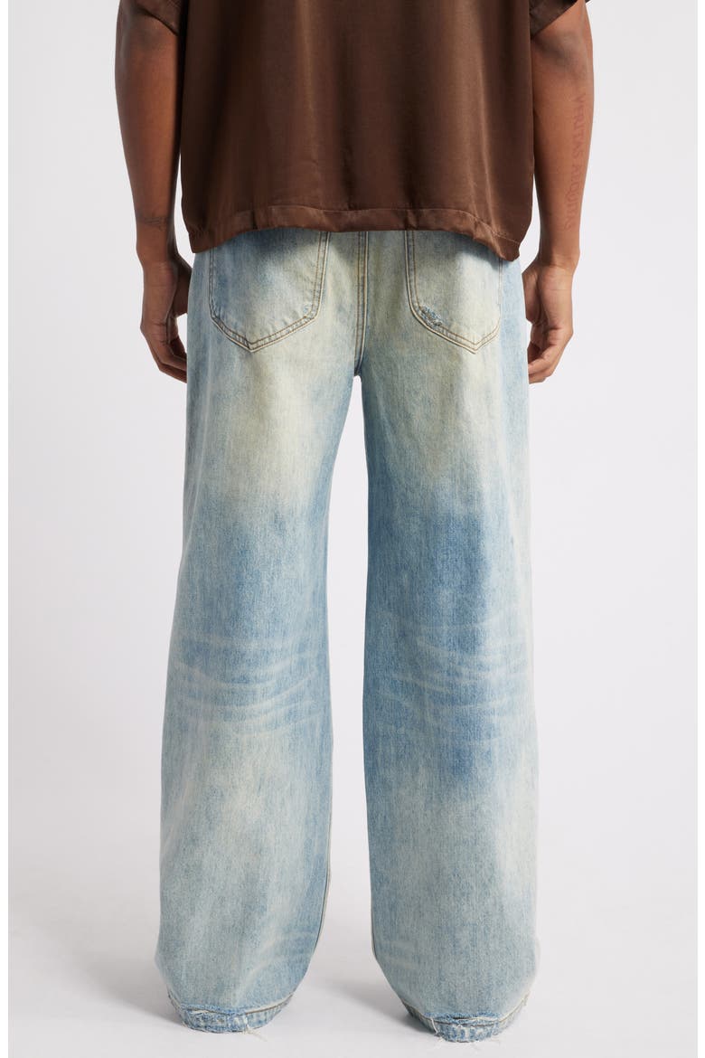 Baggy Rip & Repair Jeans, Alternate, color, HAND ME DOWN INDIGO