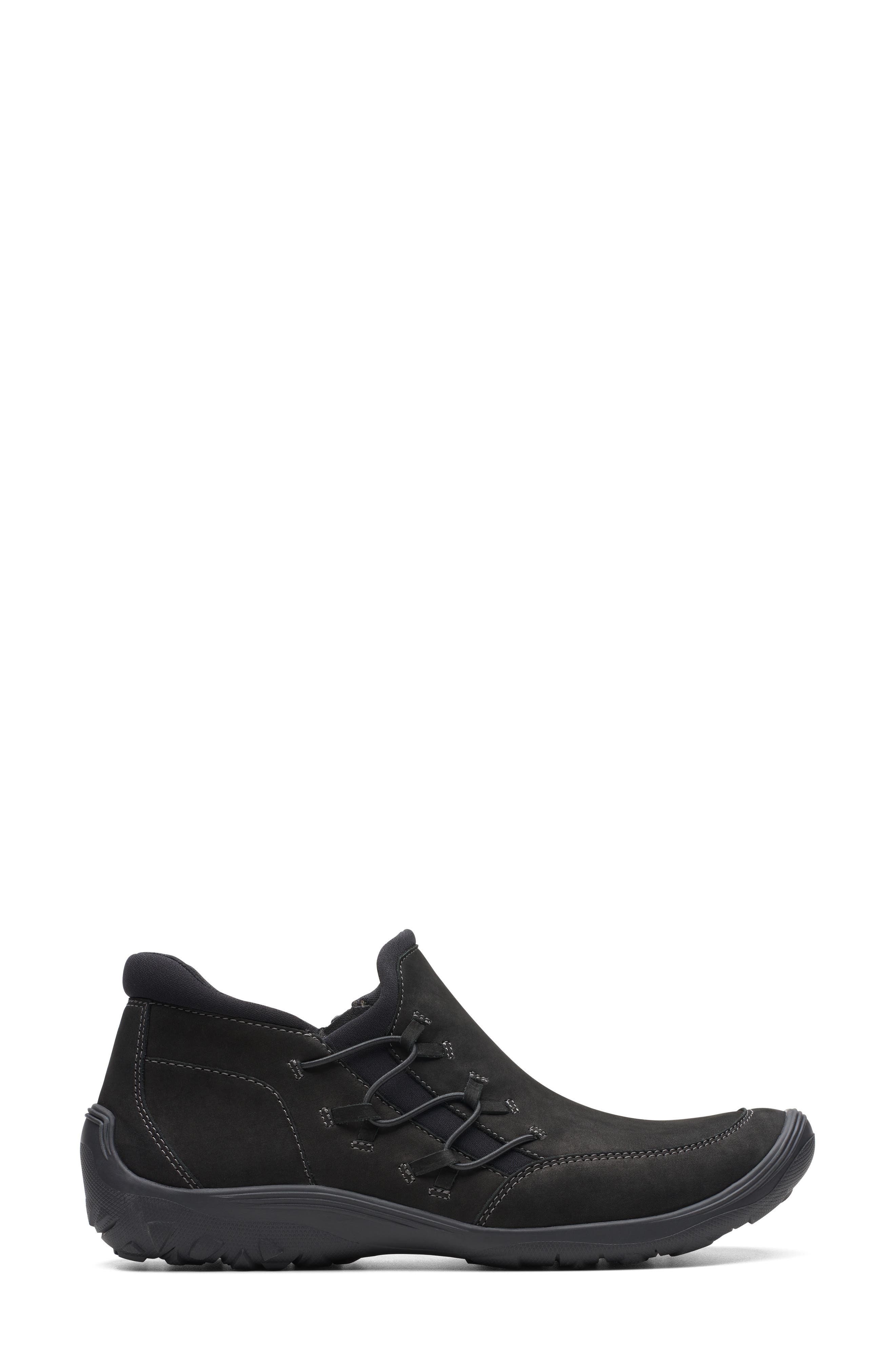 Clarks<sup>®</sup> Fiana Bay Bootie, Alternate, color, Black Nubuck