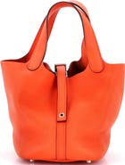 Pre-Owned Hermes Picotin Lock Bag Clemence PM