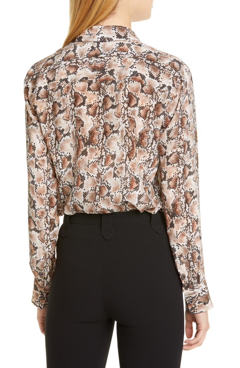 Altuzarra Print Silk Blouse, Alternate, color, 