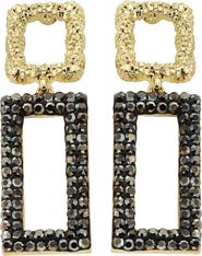 Panacea Luxe Rectangle Drop Earrings