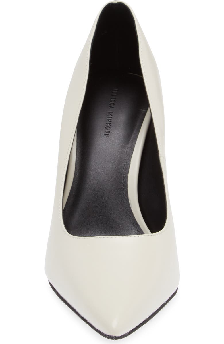 Rebecca Minkoff West Pointed Toe Pump, Alternate, color, White