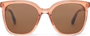 TOMS Charmaine 54mm Square Sunglasses