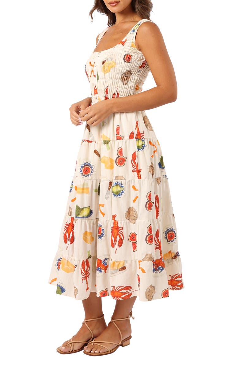 Petal & Pup Starlette Midi Sundress, Alternate, color, 