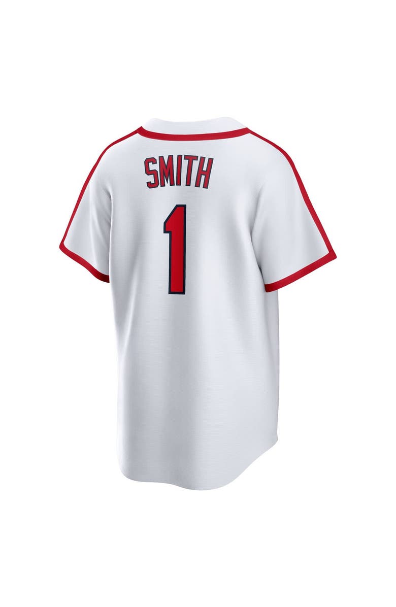 Nike Men's Nike Ozzie Smith White St. Louis Cardinals Home Cooperstown Collection Player Jersey, Alternate, color, White