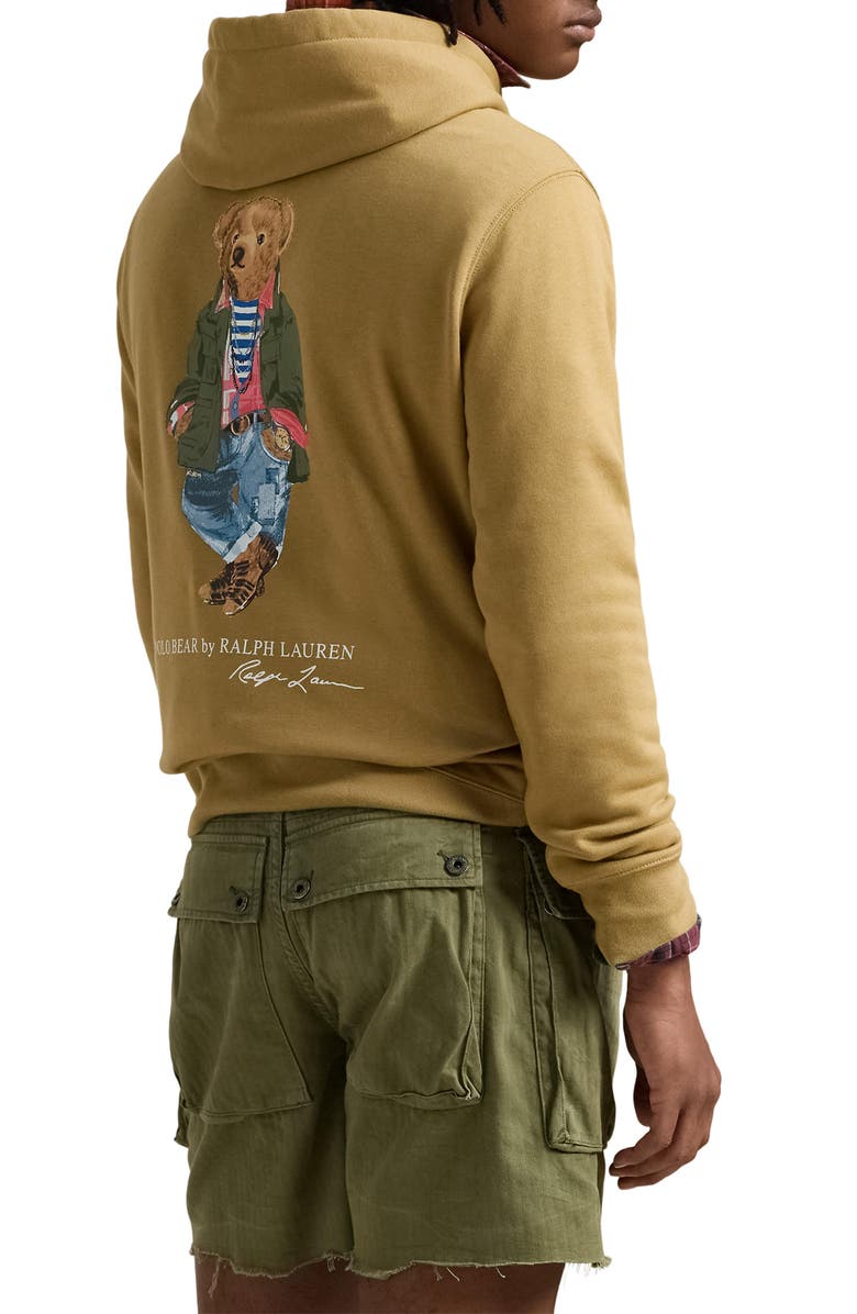 Polo Ralph Lauren Polo Bear Graphic Fleece Hoodie, Alternate, color, 