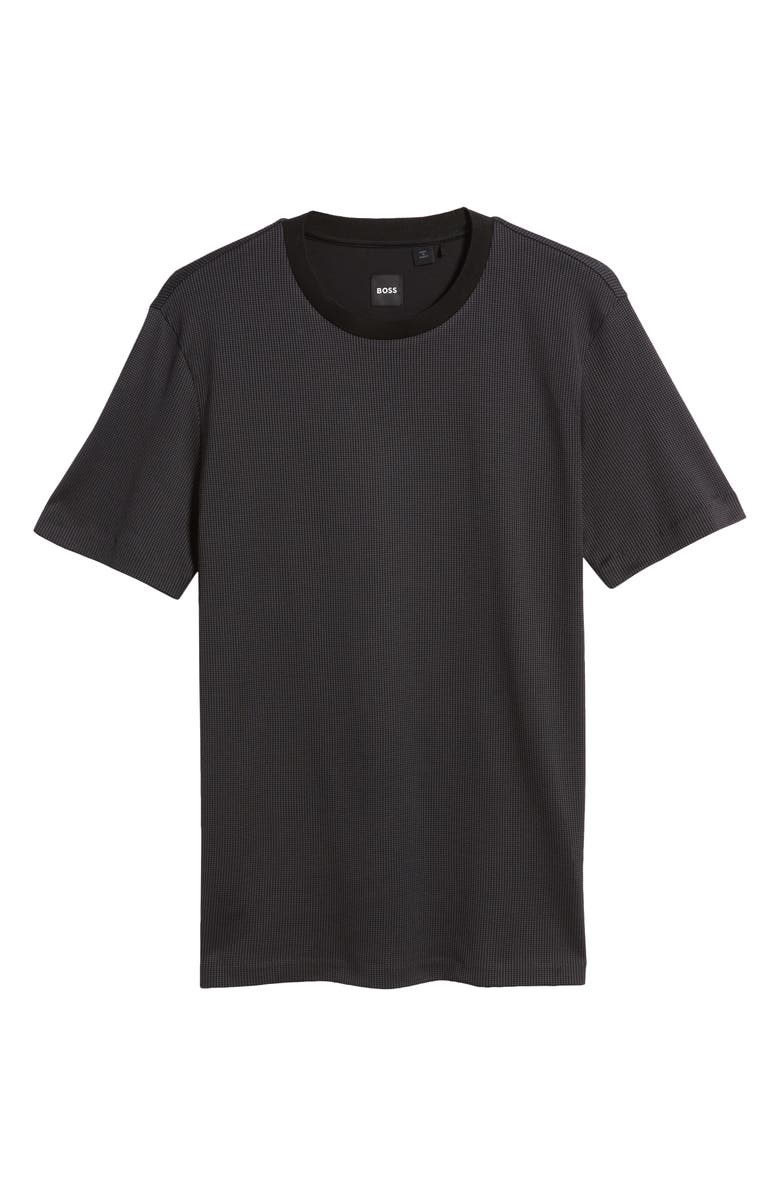 BOSS Tiburt Ringer Cotton T-Shirt, Alternate, color, 