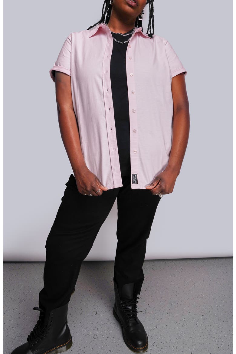The Essential Button Up, Alternate, color, BLUSH