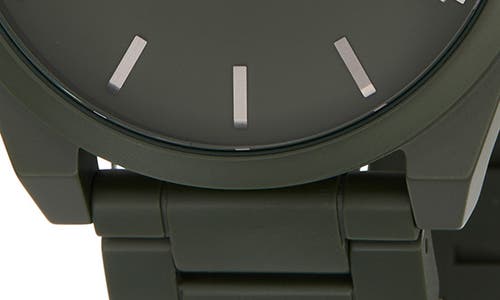 Mvmt Watches Element Ceramic Quartz Bracelet Watch, 43mm In Green