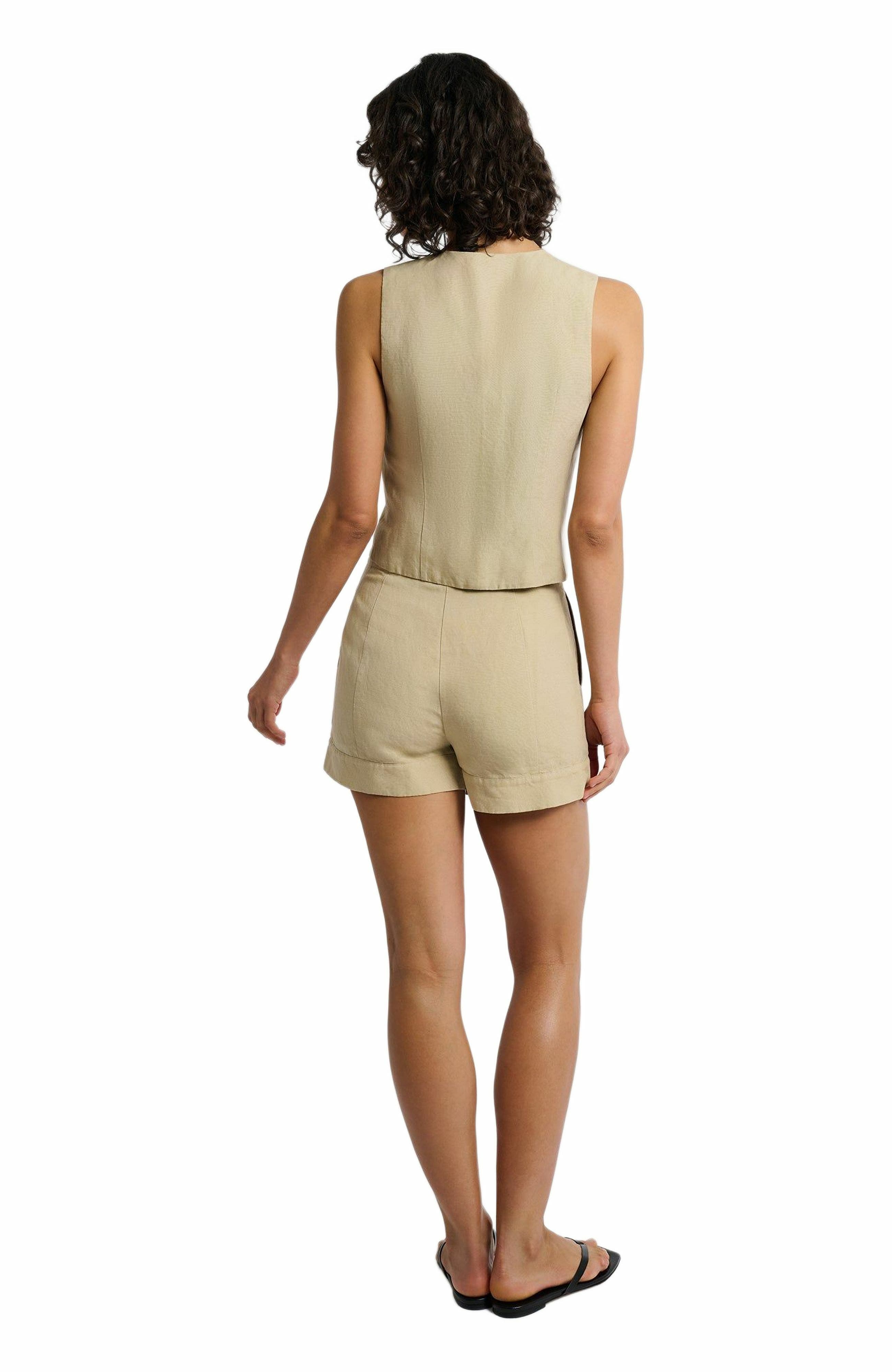 Air Linen Trouser Short - image 2
