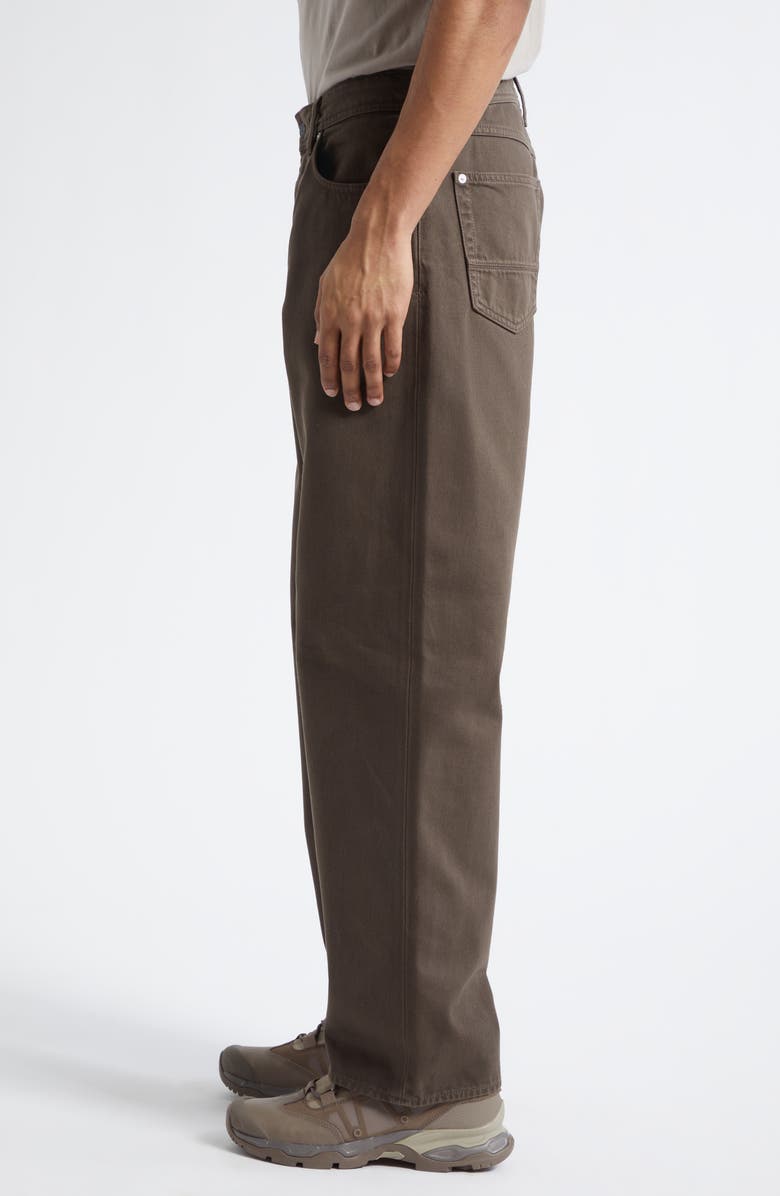 Stone Island Cotton Five-Pocket Straight Leg Pants, Alternate, color, Umber