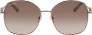 FERRAGAMO 59mm Gradient Sunglasses