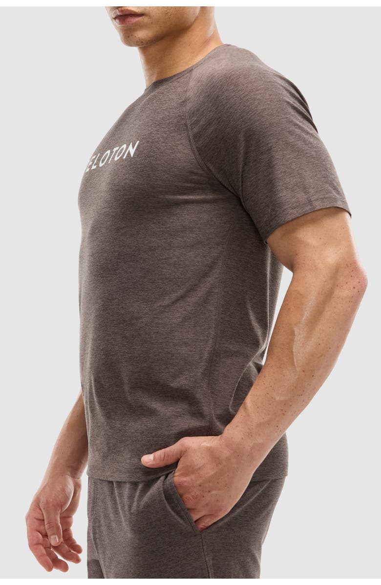 Peloton Dreamblend Classic Short Sleeve, Alternate, color, Cocoa