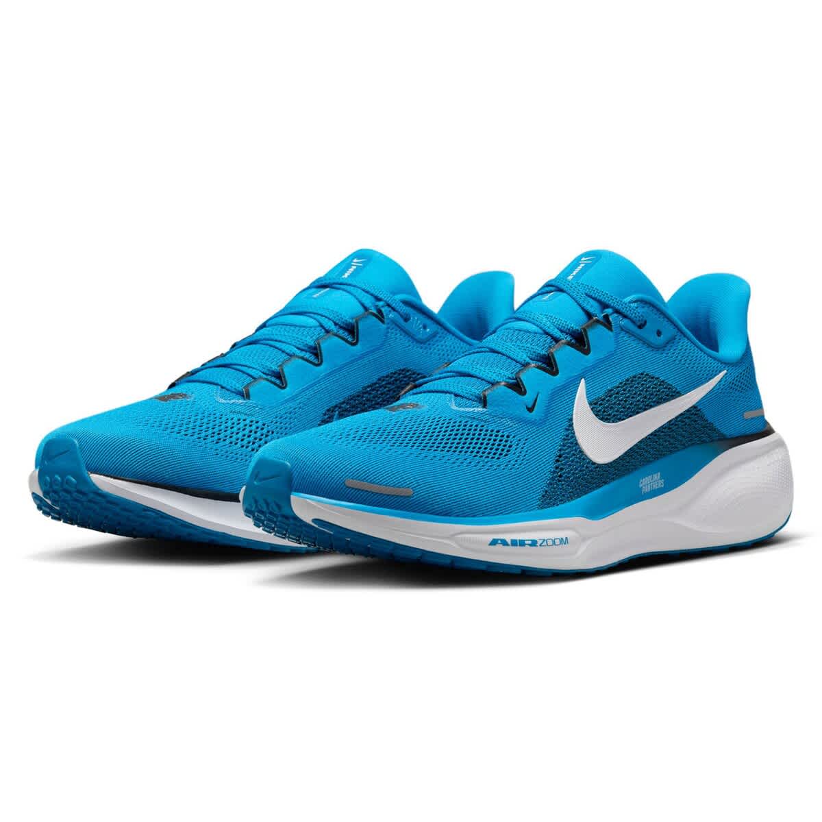 Nike Unisex Nike Blue Carolina Panthers Zoom Pegasus 41 Running Shoes, Alternate, color, 