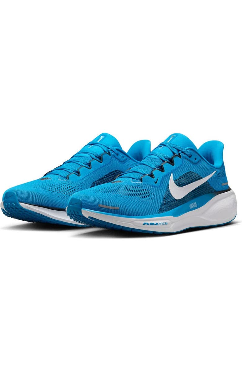Nike Unisex Nike Blue Carolina Panthers Zoom Pegasus 41 Running Shoes, Alternate, color,