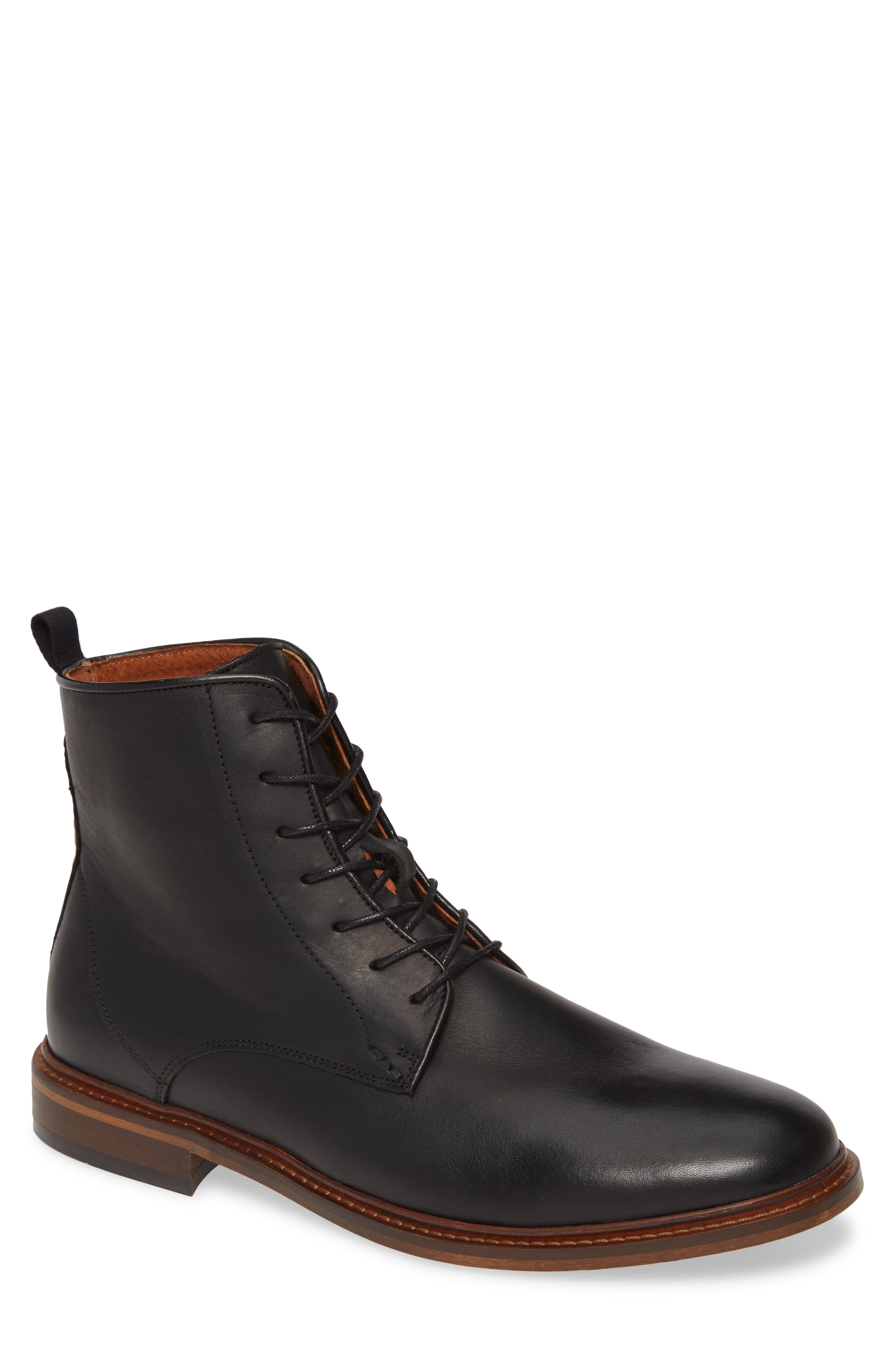 Shoe The Bear Ned Plain Toe Boot, Main, color, 