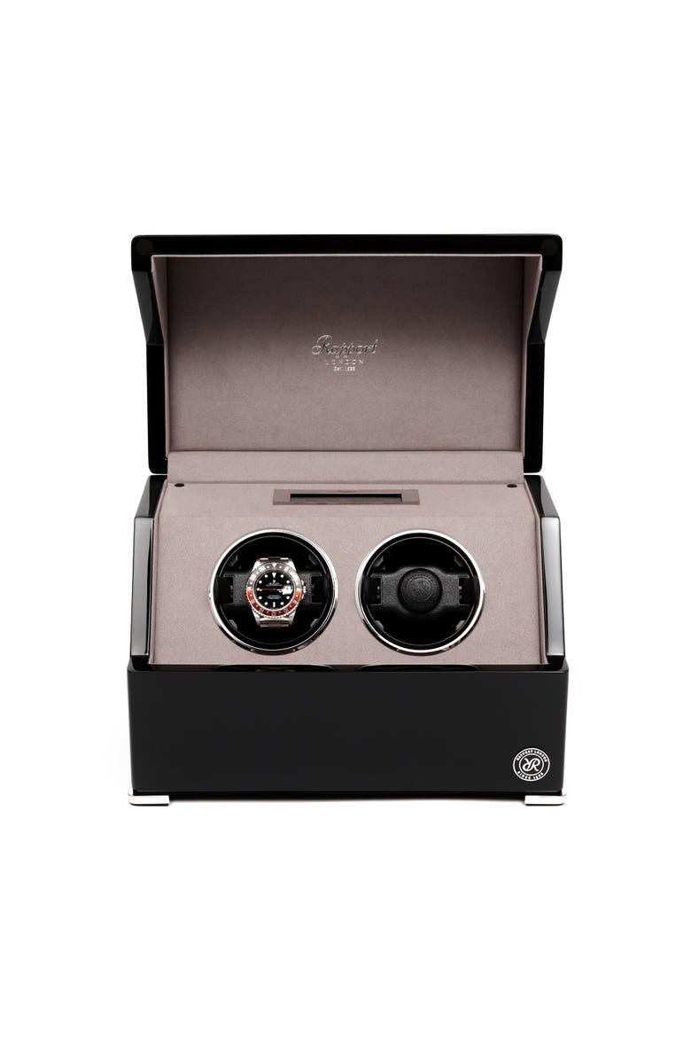 PERPETUA DUO WATCH WINDER, Main, color, Ebony