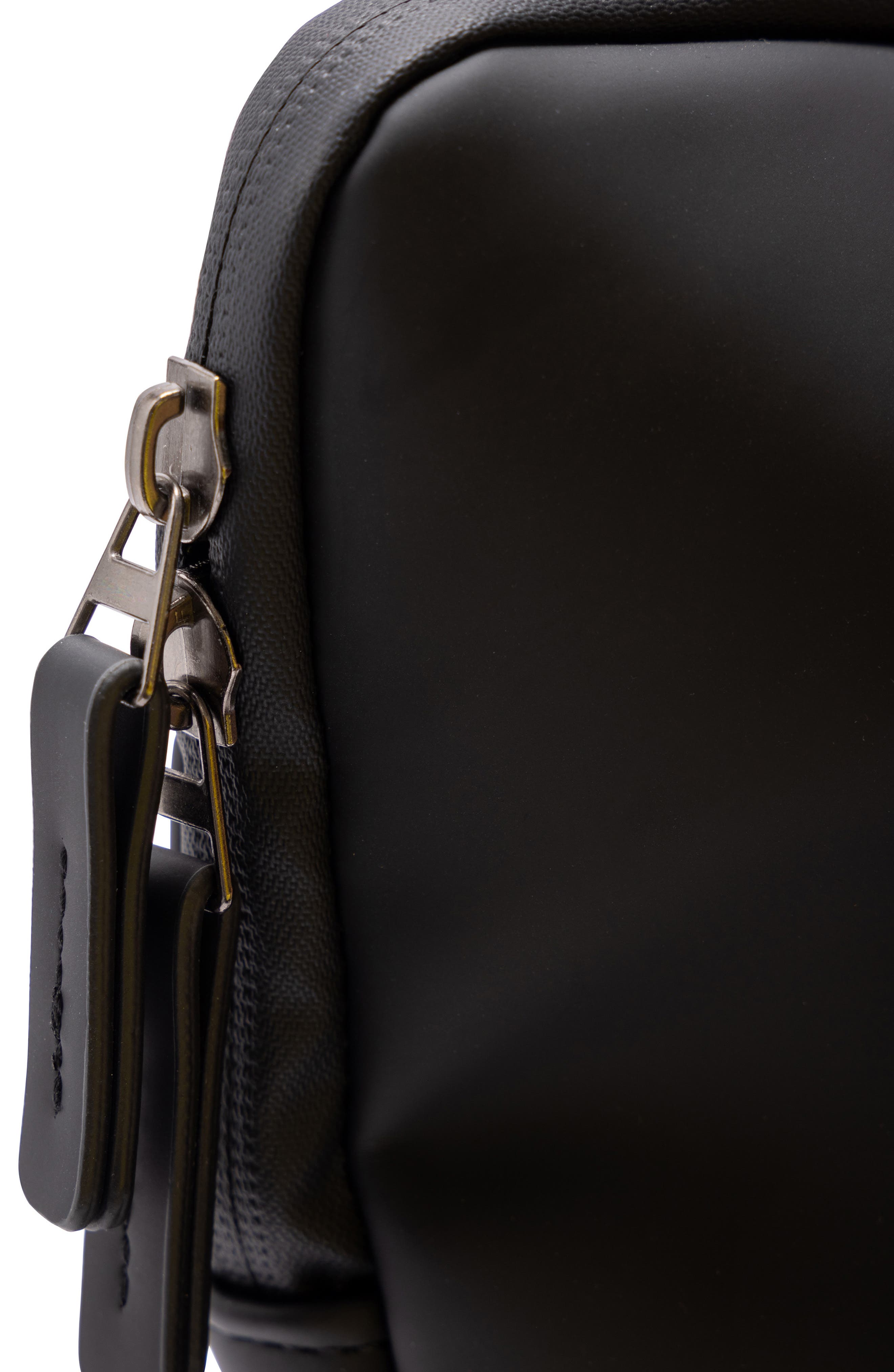 XRAY COMPACT PU LAPTOP BAG, Alternate, color, Black