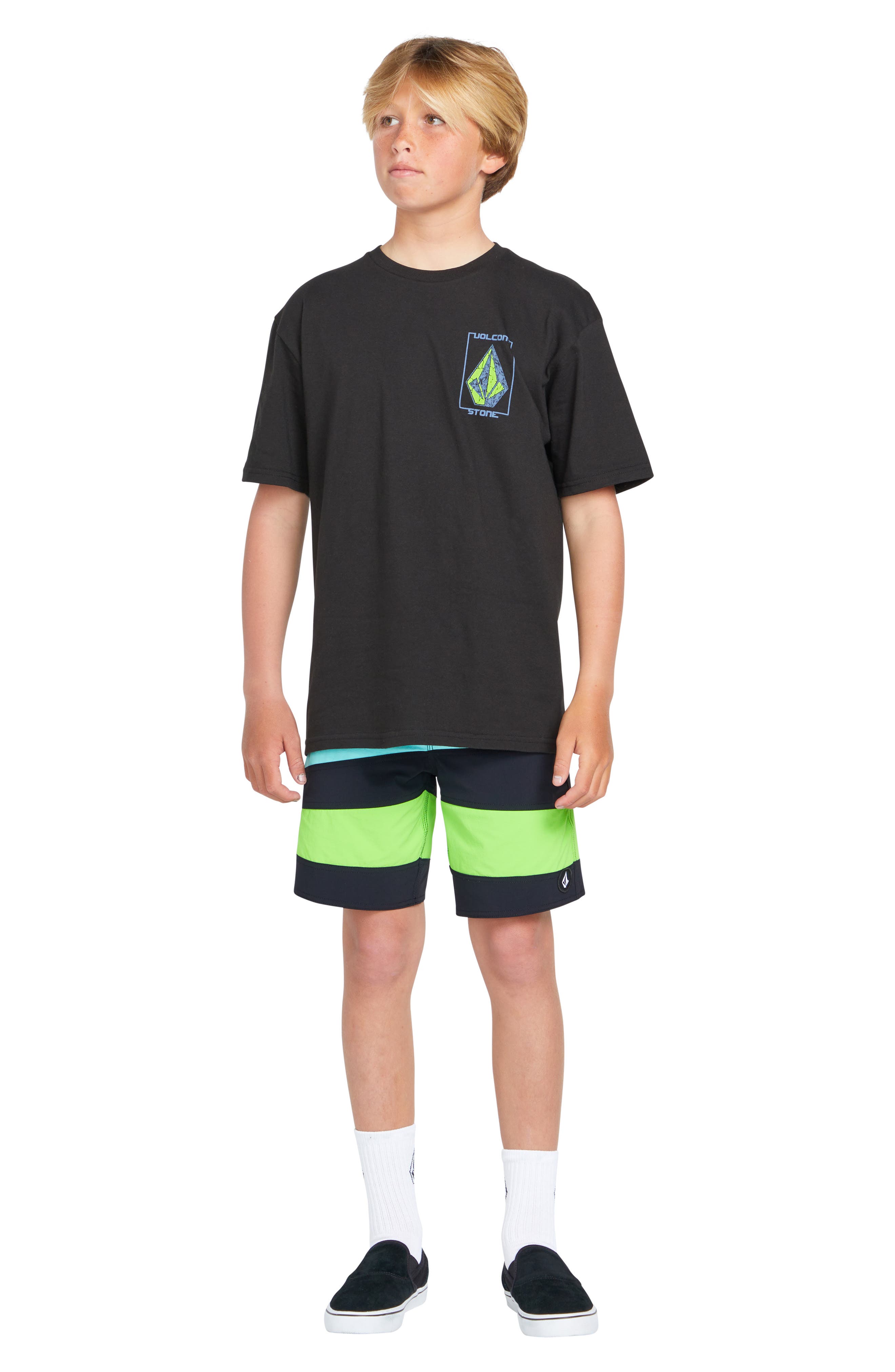 Volcom Kids' Marine Time Mod Liberator Board Shorts (Men) | Nordstromrack