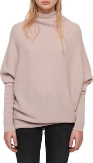AllSaints Ridley Funnel Neck Wool & Cashmere Sweater