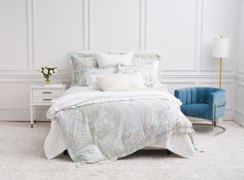 Marble Sea Glass Duvet Cover Collection