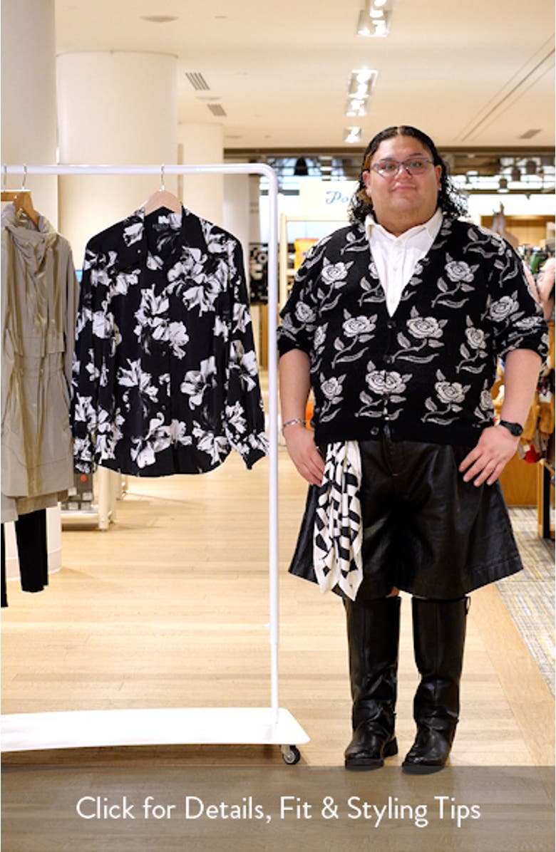 Gilda Floral Button-Up Shirt, sales video thumbnail