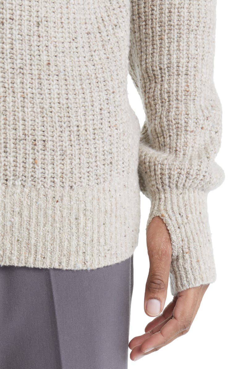 Oliver Spencer Talbot Tweed Wool Blend Turtleneck Sweater, Alternate, color, 