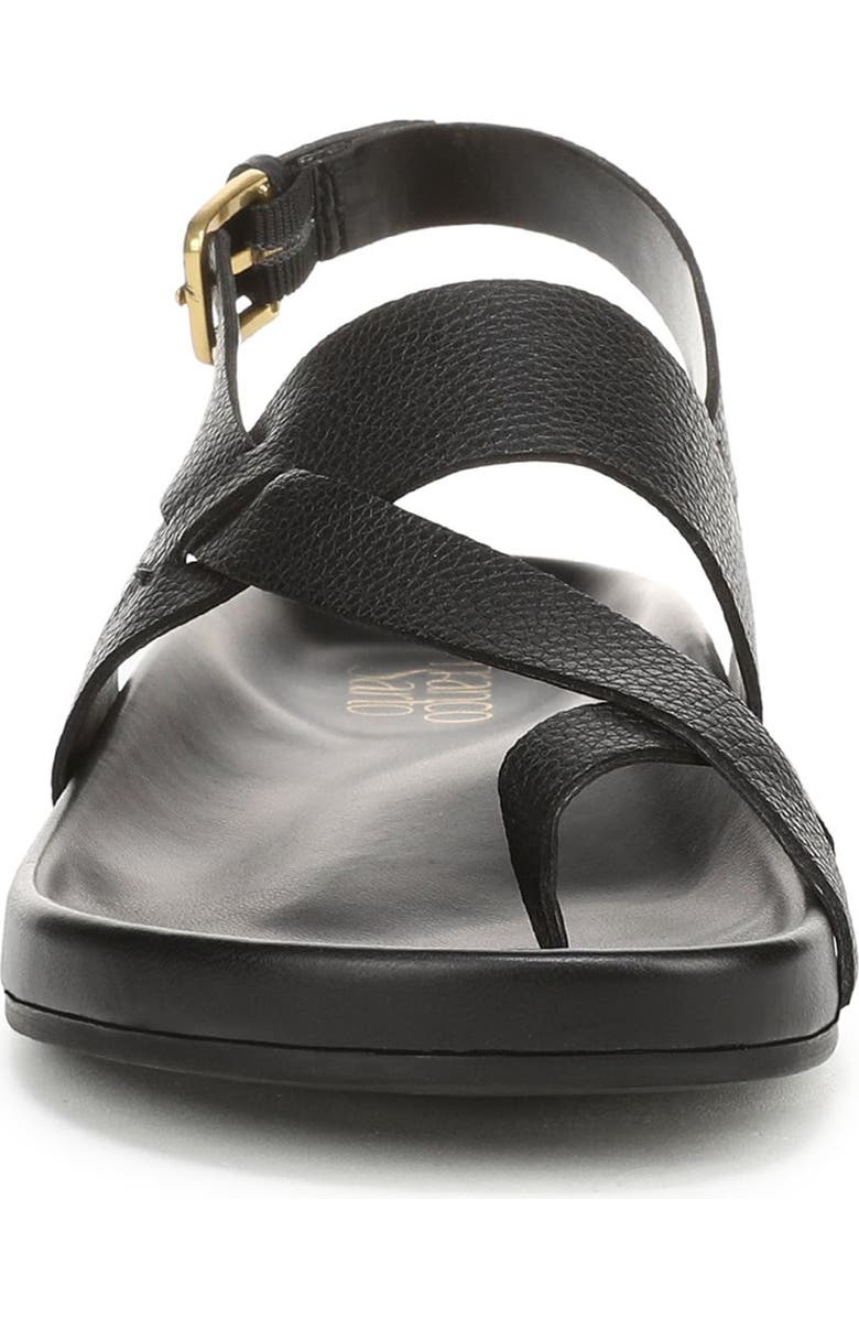 Franco Sarto Beryl Toe Loop Slingback Sandal, Alternate, color, Black