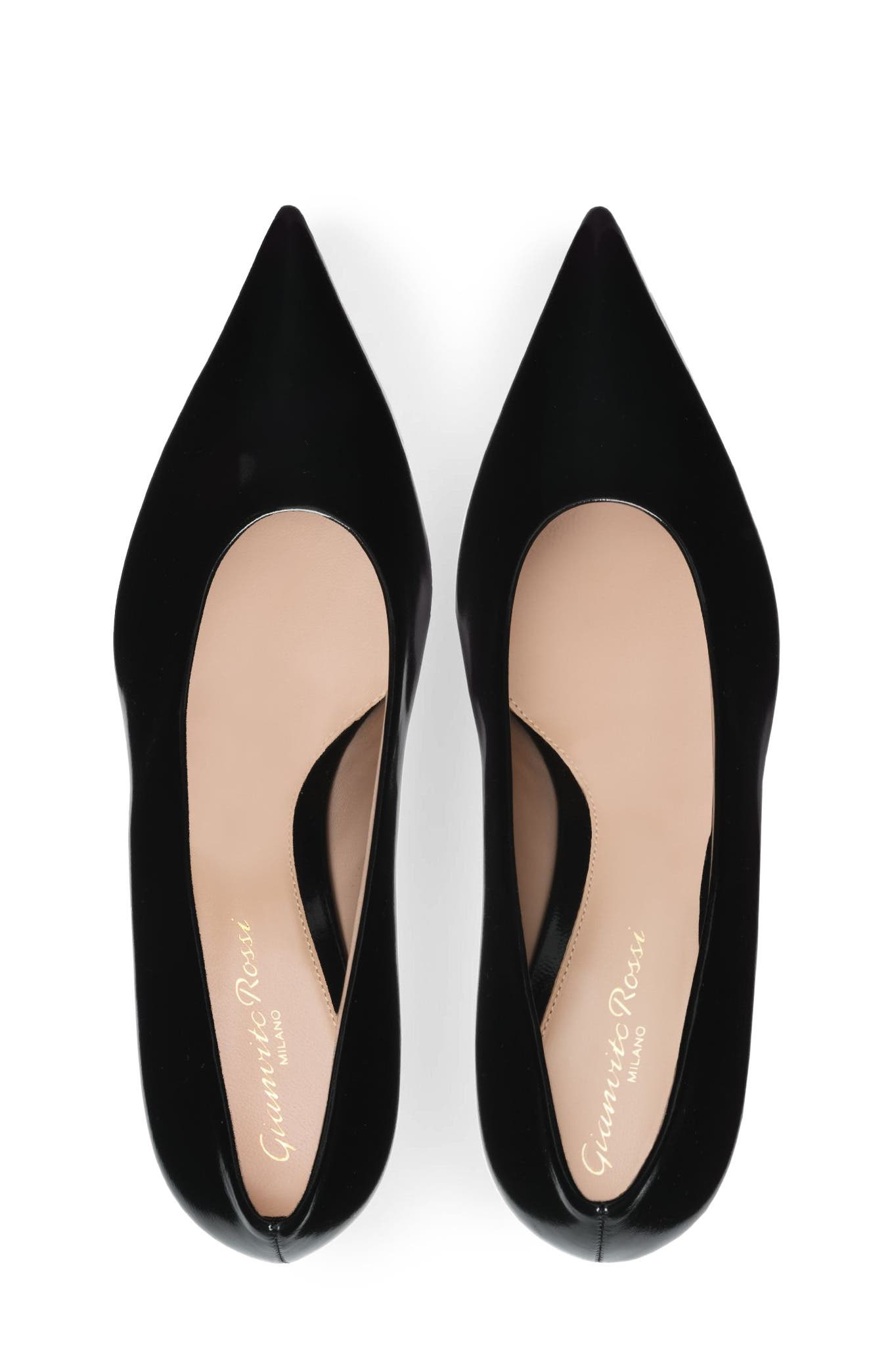 Gianvito Rossi Robbie 55 Pumps, Alternate, color, Black Nappa