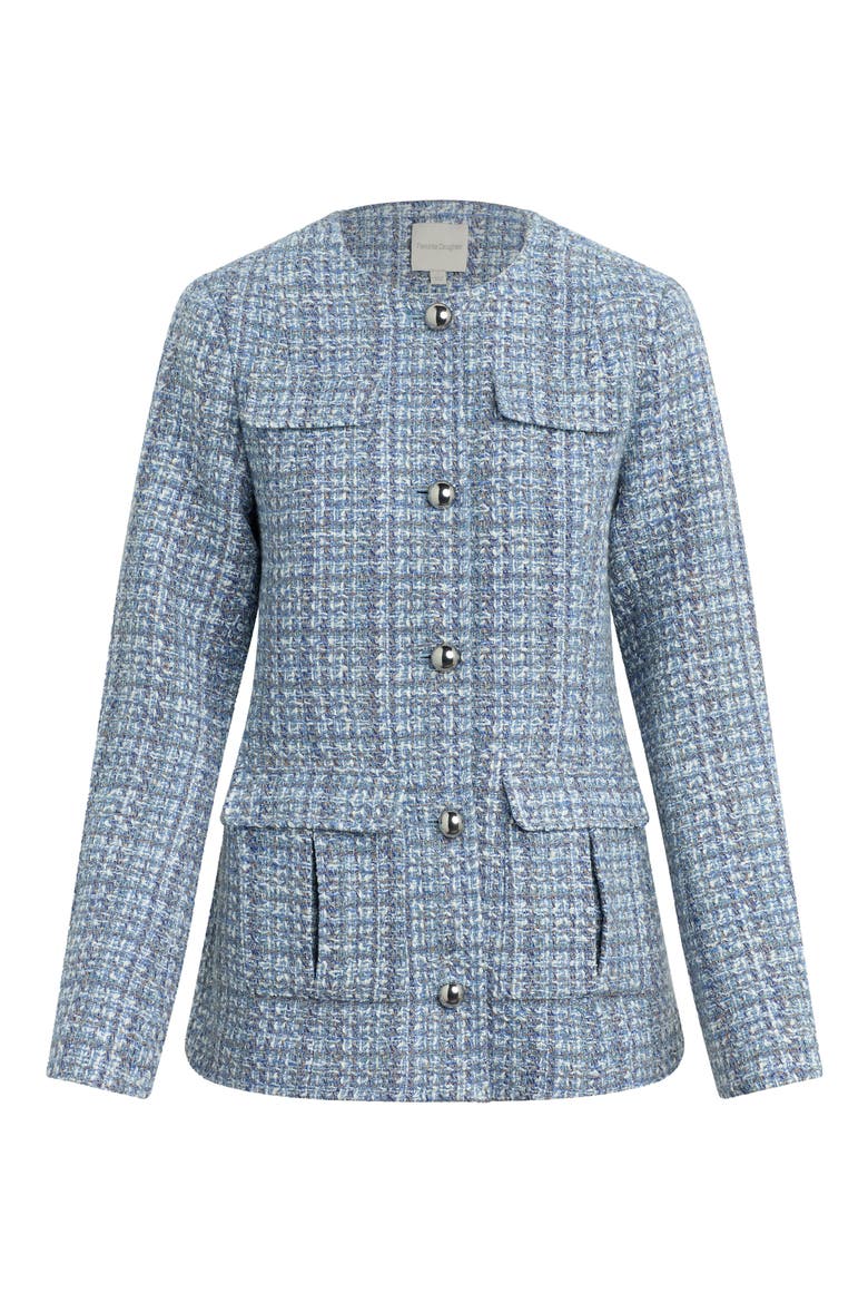 The Spencer Tweed Jacket, Alternate, color, SKY BLUE TWEED