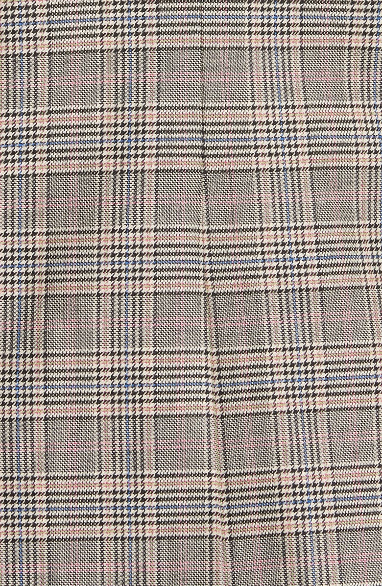 rag & bone Ridley Glen Plaid Wool & Cotton Blazer, Alternate, color, Black/ Ivory