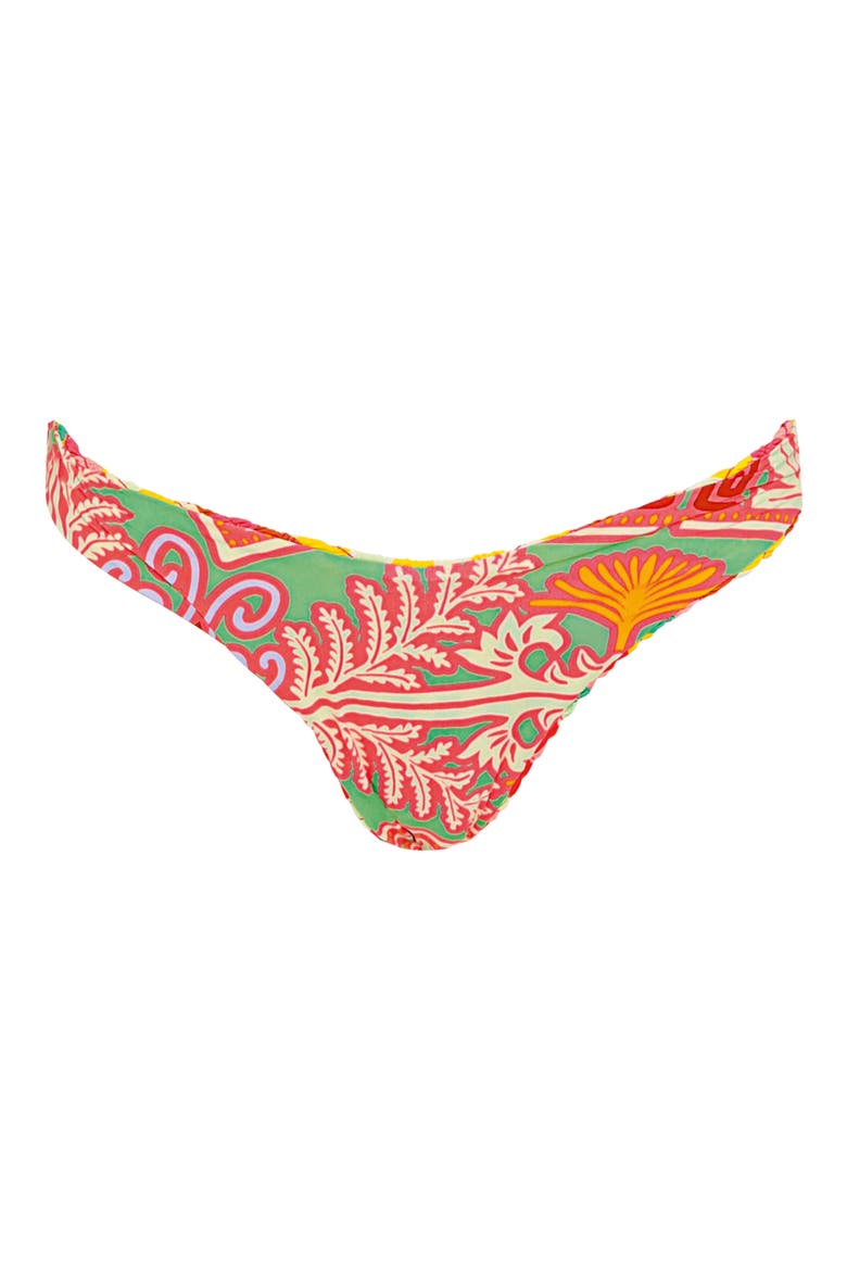 Golden Gambit Splendor Reversible Bikini Bottoms, Alternate, color, RED