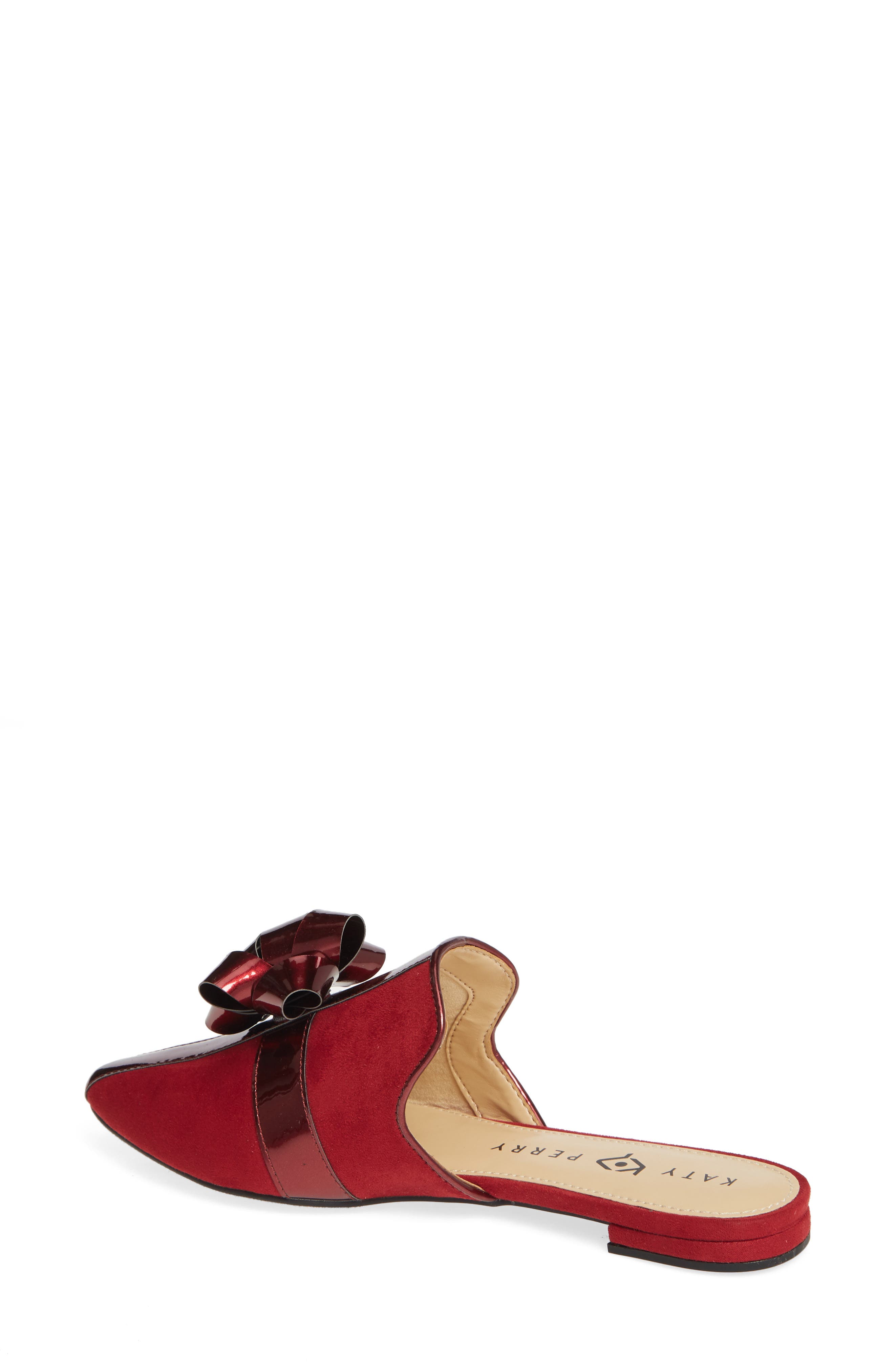 The Stephanie Mule, Alternate, color, MULBERRY FAUX LEATHER