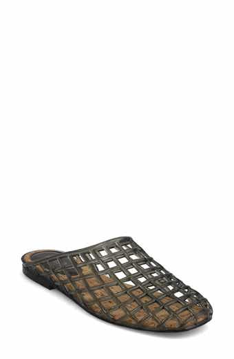 MIA Sophie Clear Woven Mule
