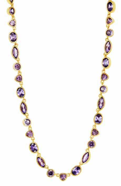Multi Shape Station Necklace