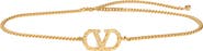 Valentino Garavani VLOGO Signature Crystal Chain Belt