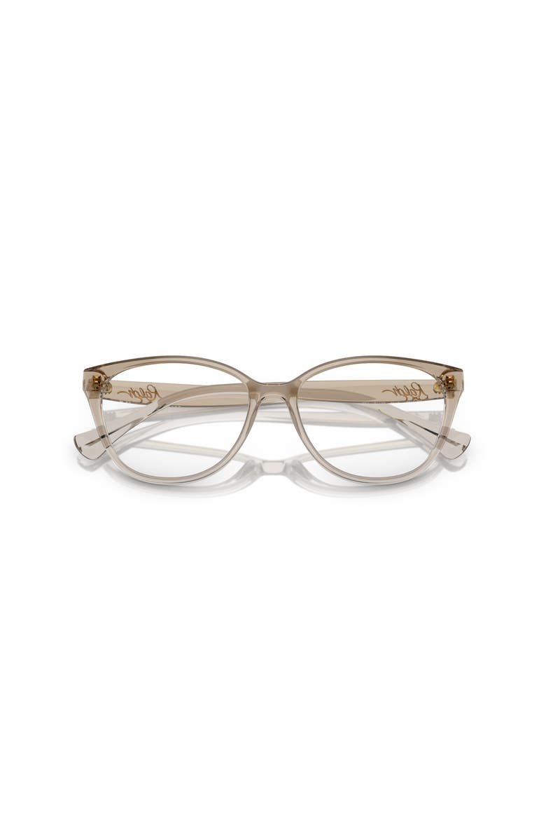 53mm Cat Eye optical glasses, Alternate, color, Brown