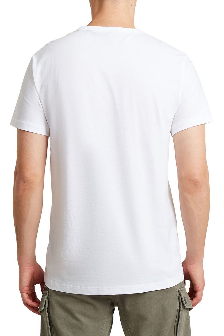 Logo Organic Cotton Graphic T-Shirt, Alternate, color, WHITE