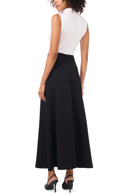 Vince Camuto Knit Maxi Skirt In Rich Black