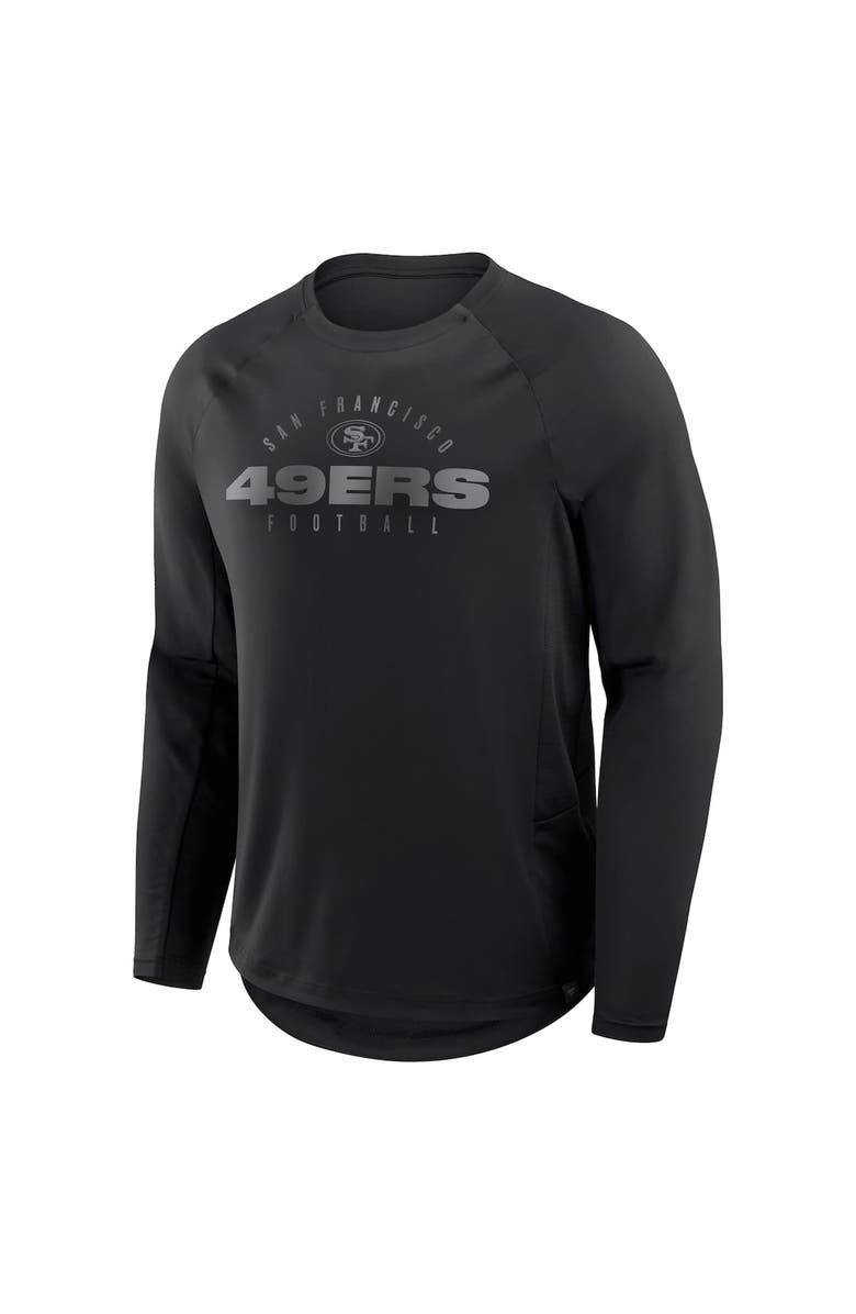 FANATICS Men's Fanatics Black San Francisco 49ers Coverage Scheme Long Sleeve T-Shirt, Alternate, color, Black
