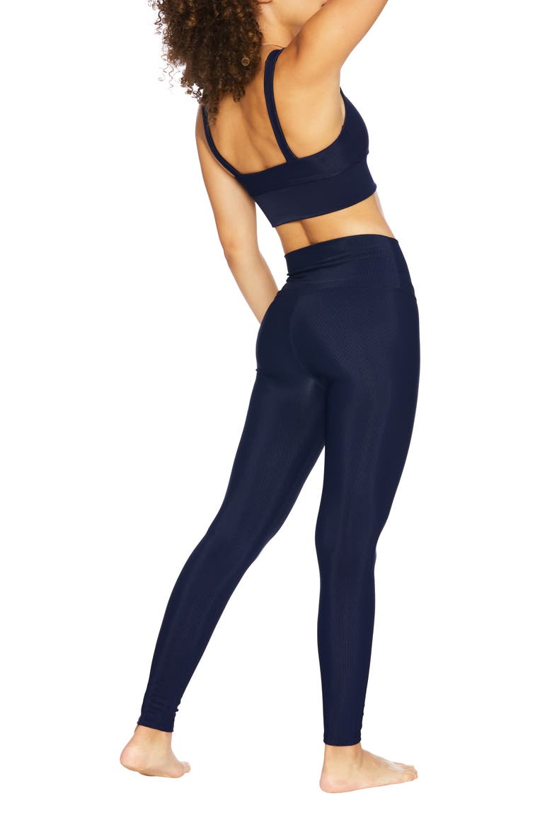 Ayla Rib Leggings, Alternate, color, MARINE NAVY