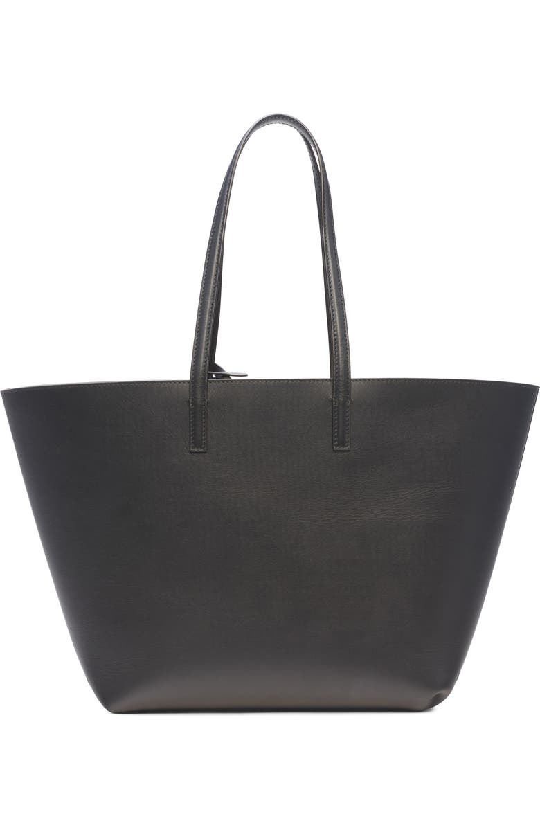 Moncler Very Small Tote Bag, Alternate, color, Black