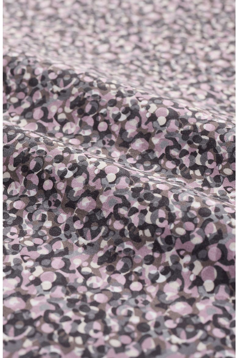 Julian Shaped Fit Pebble Print Button-Up Shirt, Alternate, color, WOOD ROSE