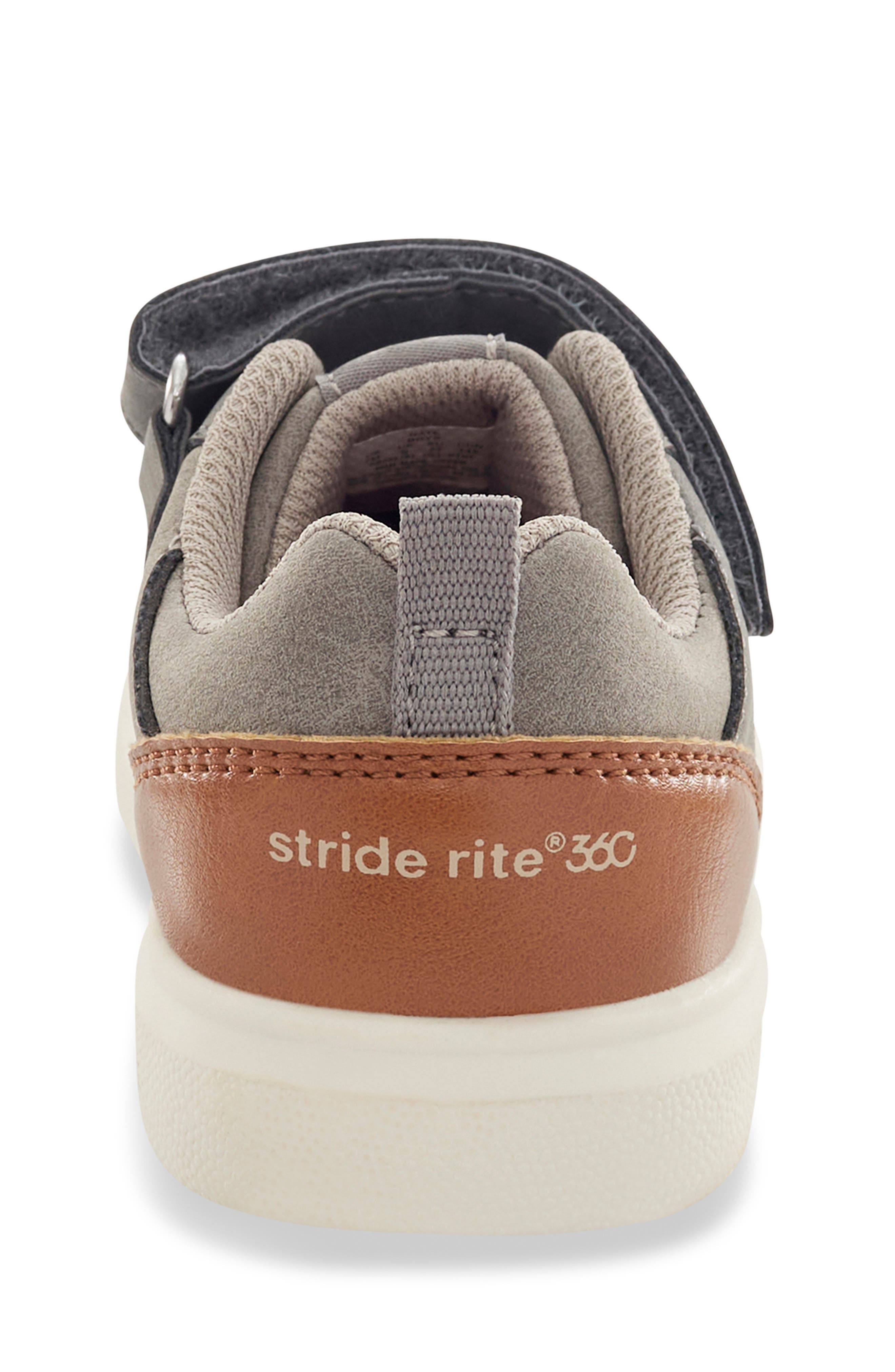 Stride Rite Kids' Nate Sneaker, Alternate, color, Grey