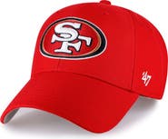 '47 Men's '47 Scarlet San Francisco 49ers MVP Adjustable Hat
