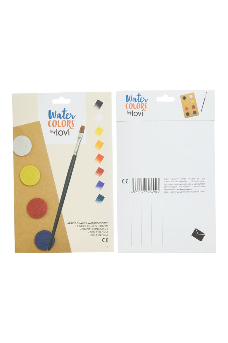 Lovi Watercolor Paint Set, Alternate, color, NATURAL