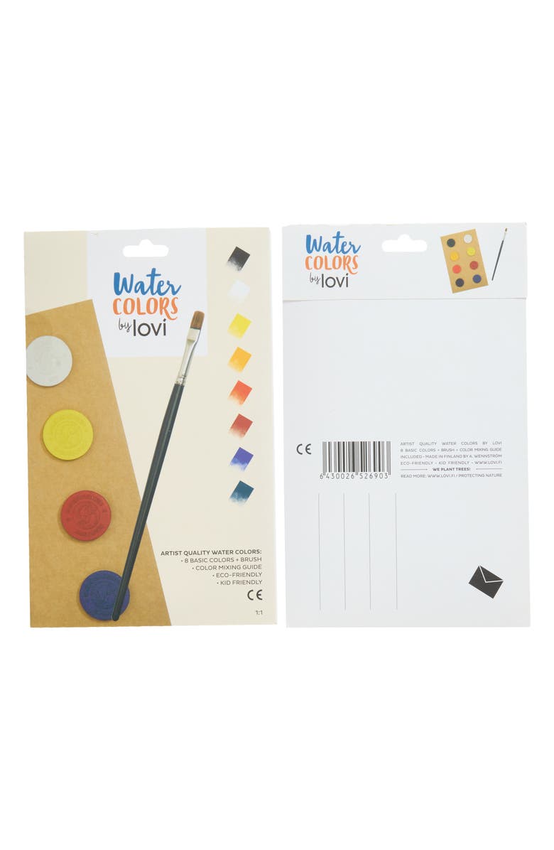 Just Dutch Lovi Watercolor Paint Set, Alternate, color, Natural