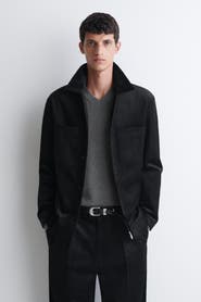 COS Cotton-corduroy Overshirt