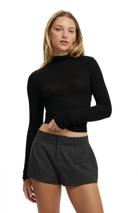 Women's Base Layer Mock Neck Long Sleeve
