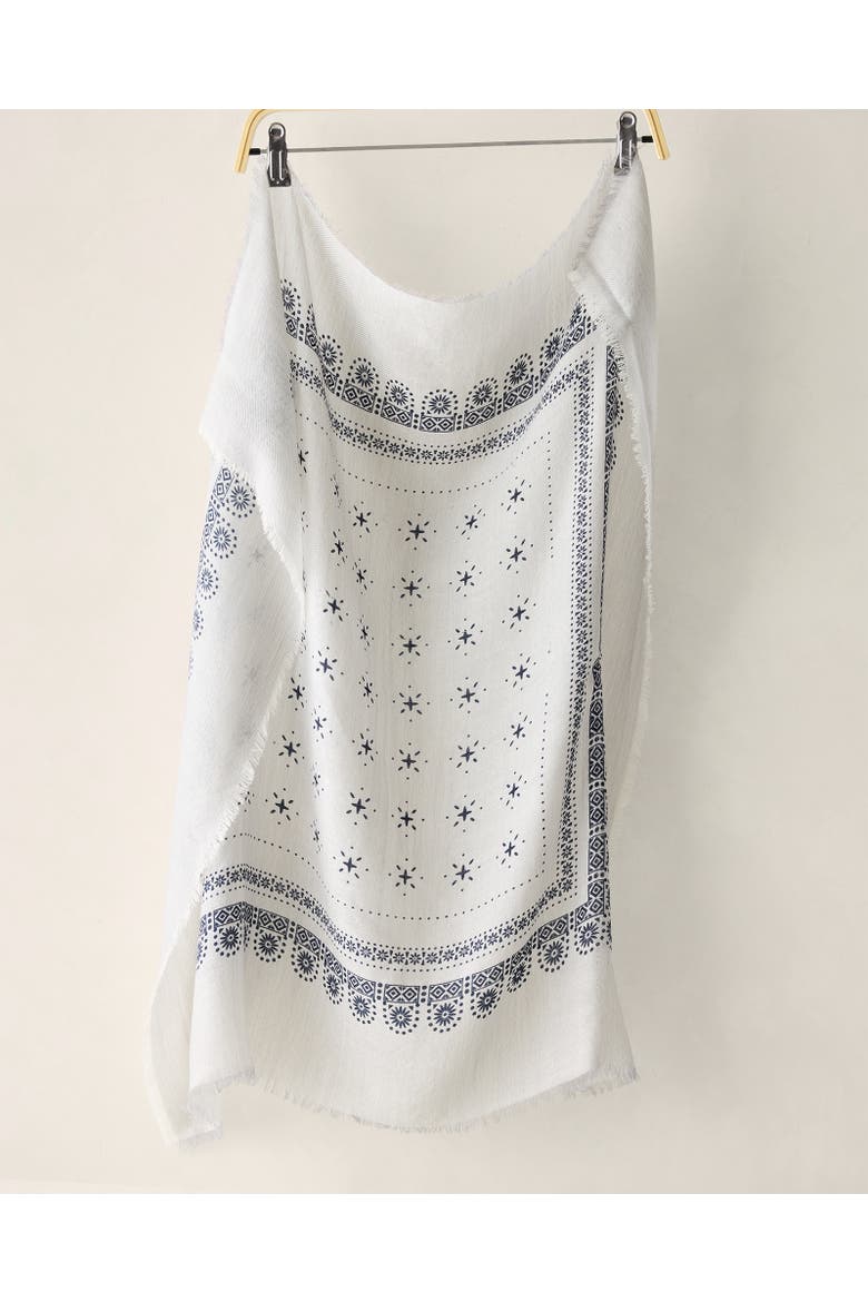 Oversized Wool Bandana, Main, color, Ash Hthr Multi